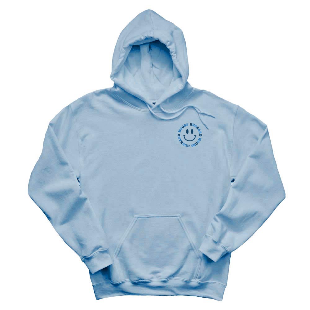 SMILEY HOODIE ~ HUBBARD WOODS ~ youth & adult ~ classic unisex fit