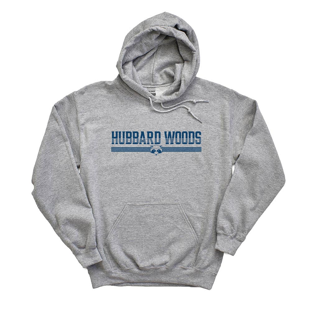 STRIPES HOODIE ~ HUBBARD WOODS ~ youth & adult ~ classic unisex fit