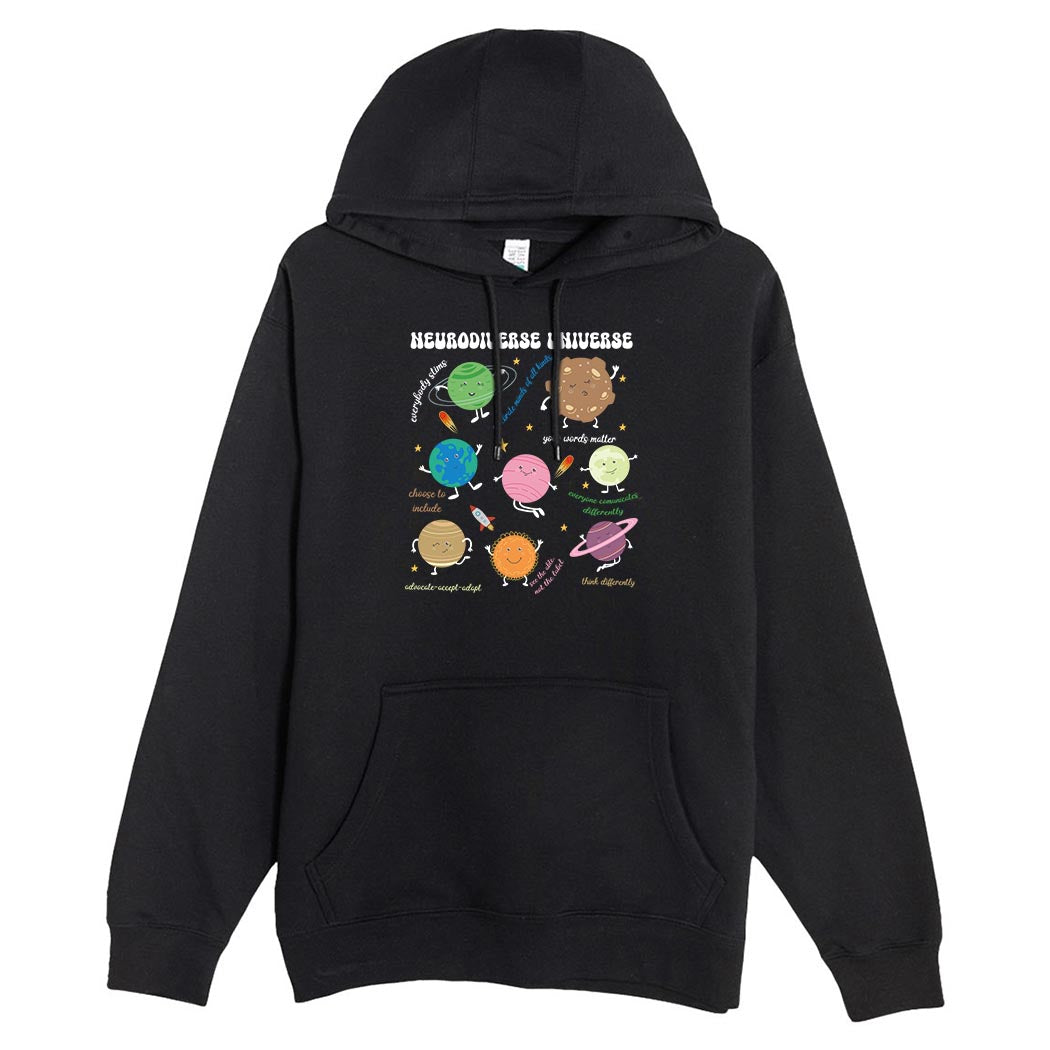 Neurodiverse Universe ~ Youth Hoodie ~ humanKIND