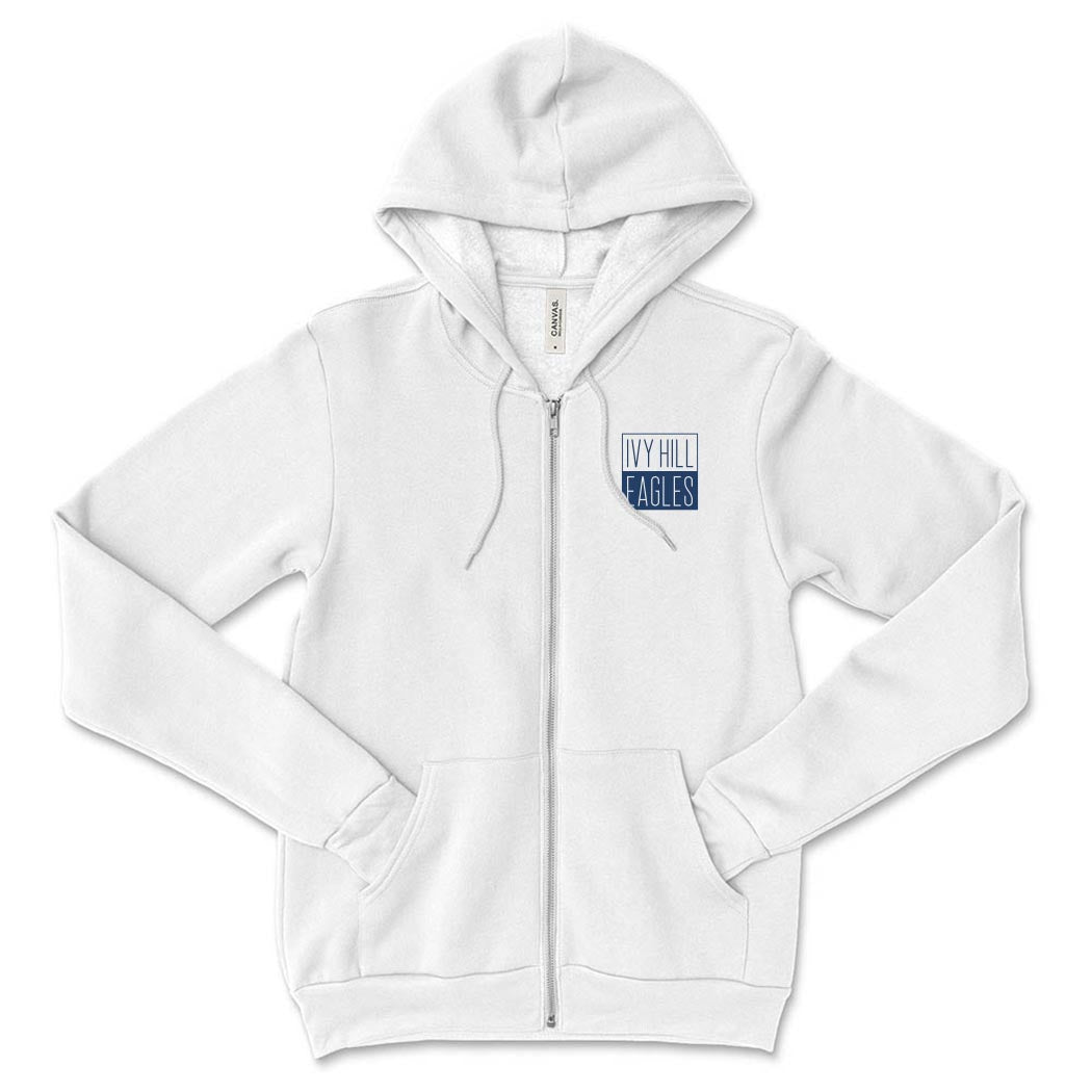 Ivy Hill Square ~ Zip Hoodie ~ Ivy Hill Elementary