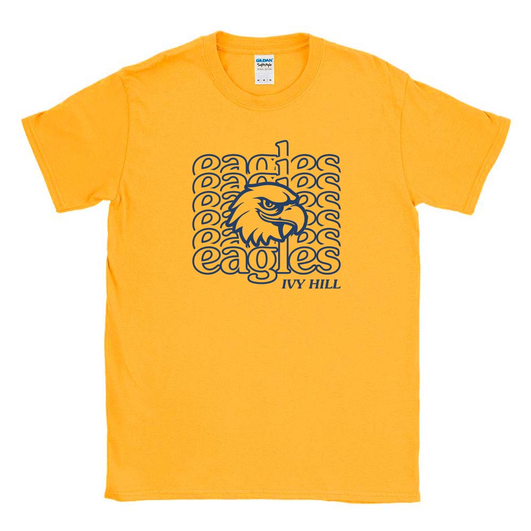 Eagles Repeater ~ Cotton T-Shirt ~ Ivy Hill Elementary