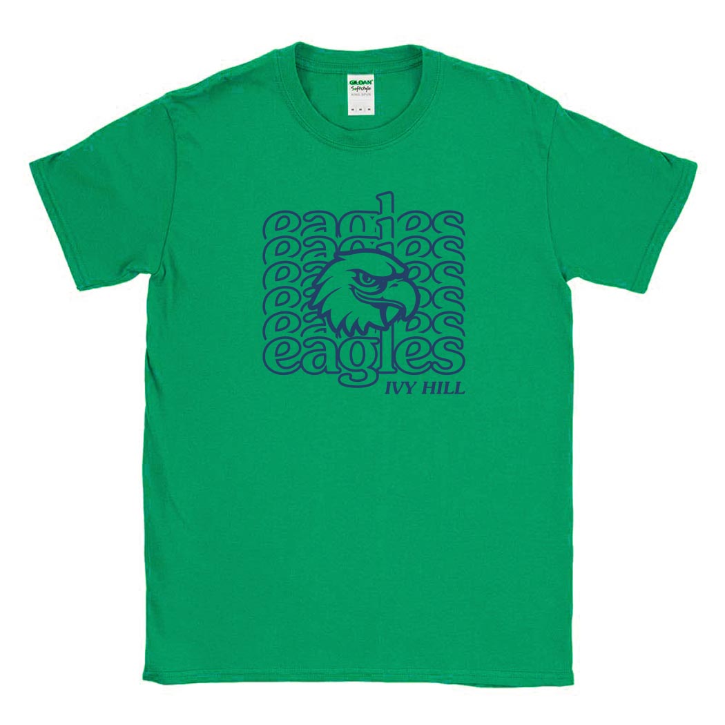 Eagles Repeater ~ Cotton T-Shirt ~ Ivy Hill Elementary