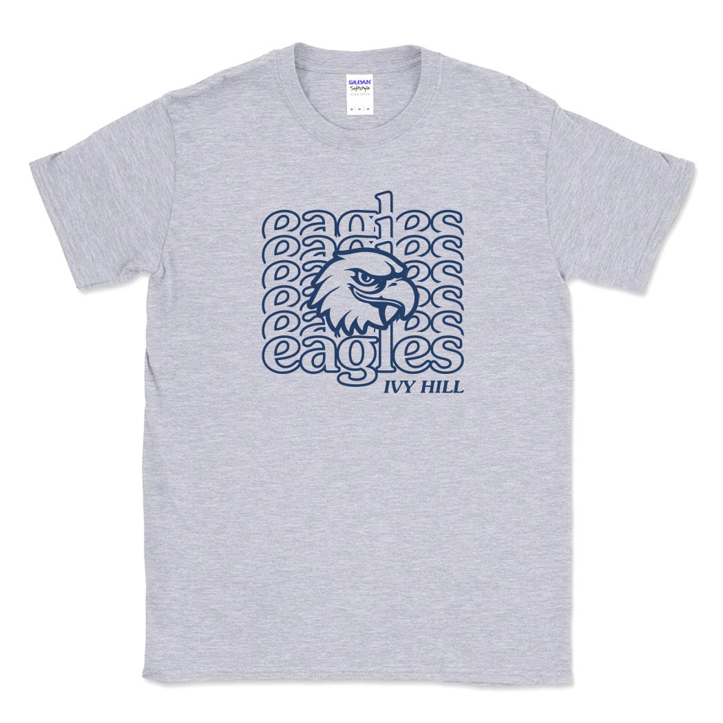 Eagles Repeater ~ Cotton T-Shirt ~ Ivy Hill Elementary
