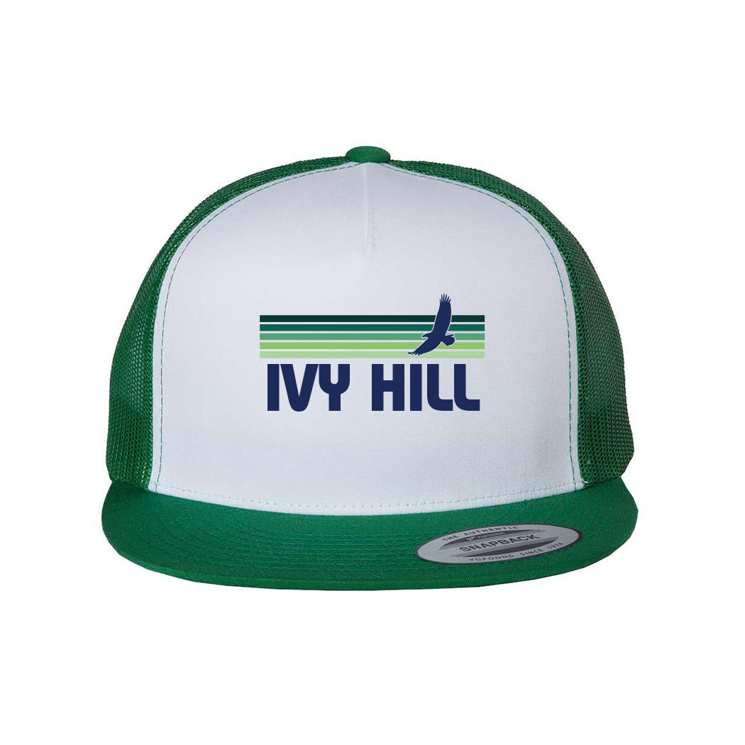 Sunset Stripes ~ Trucker Cap ~ Ivy Hill Elementary School