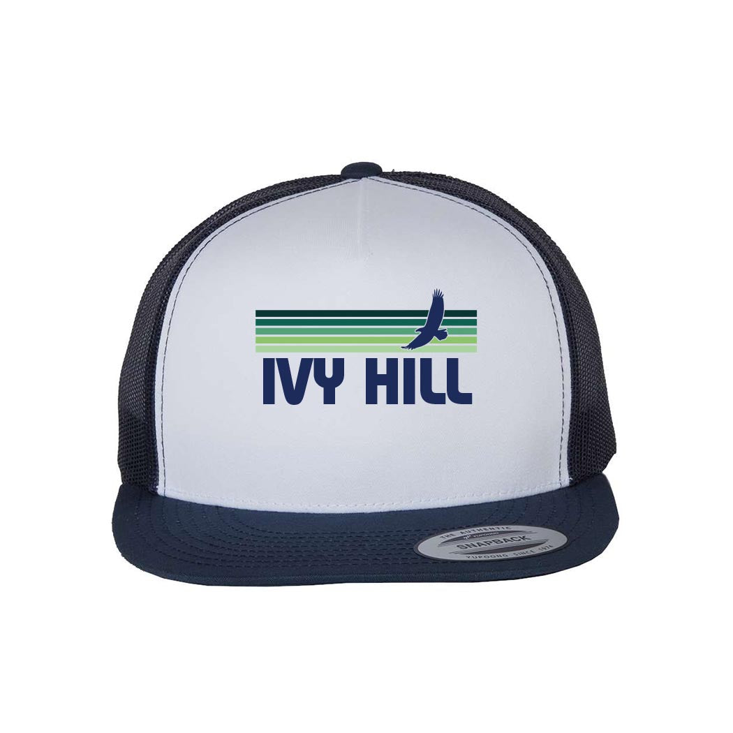 Sunset Stripes ~ Trucker Cap ~ Ivy Hill Elementary School