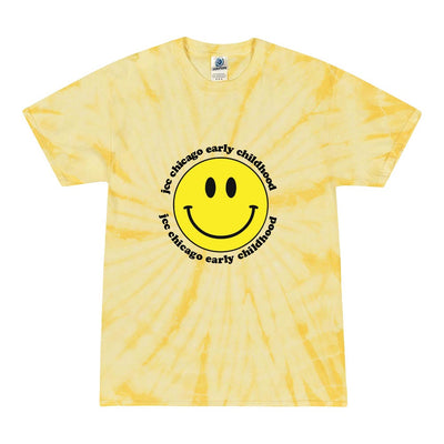 SMILEY ~ JCC CHICAGO EARLY CHILDHOOD ~ tie dye toddler tee