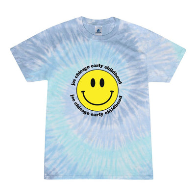 SMILEY ~ JCC CHICAGO EARLY CHILDHOOD ~ tie dye toddler tee
