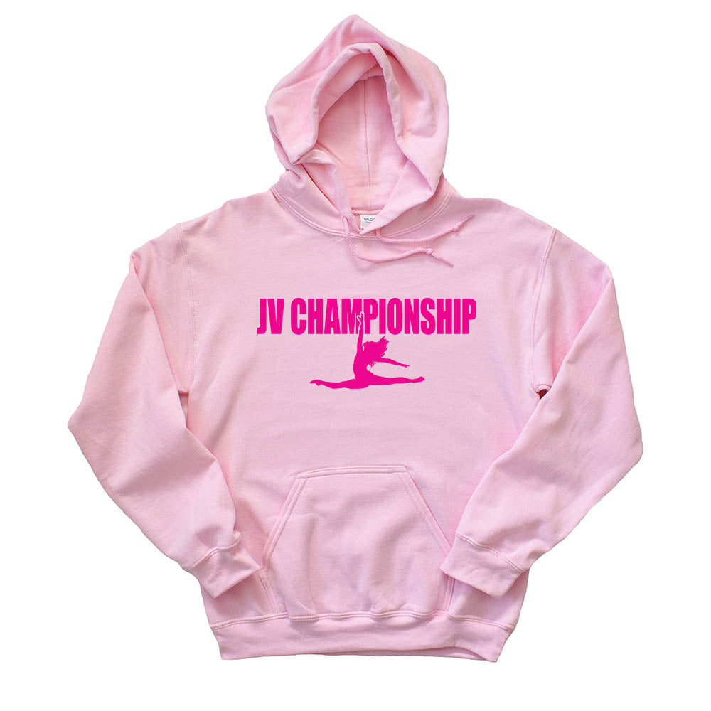 Neon Leap ~ Hoodie ~ JV Championship 2026-light pink