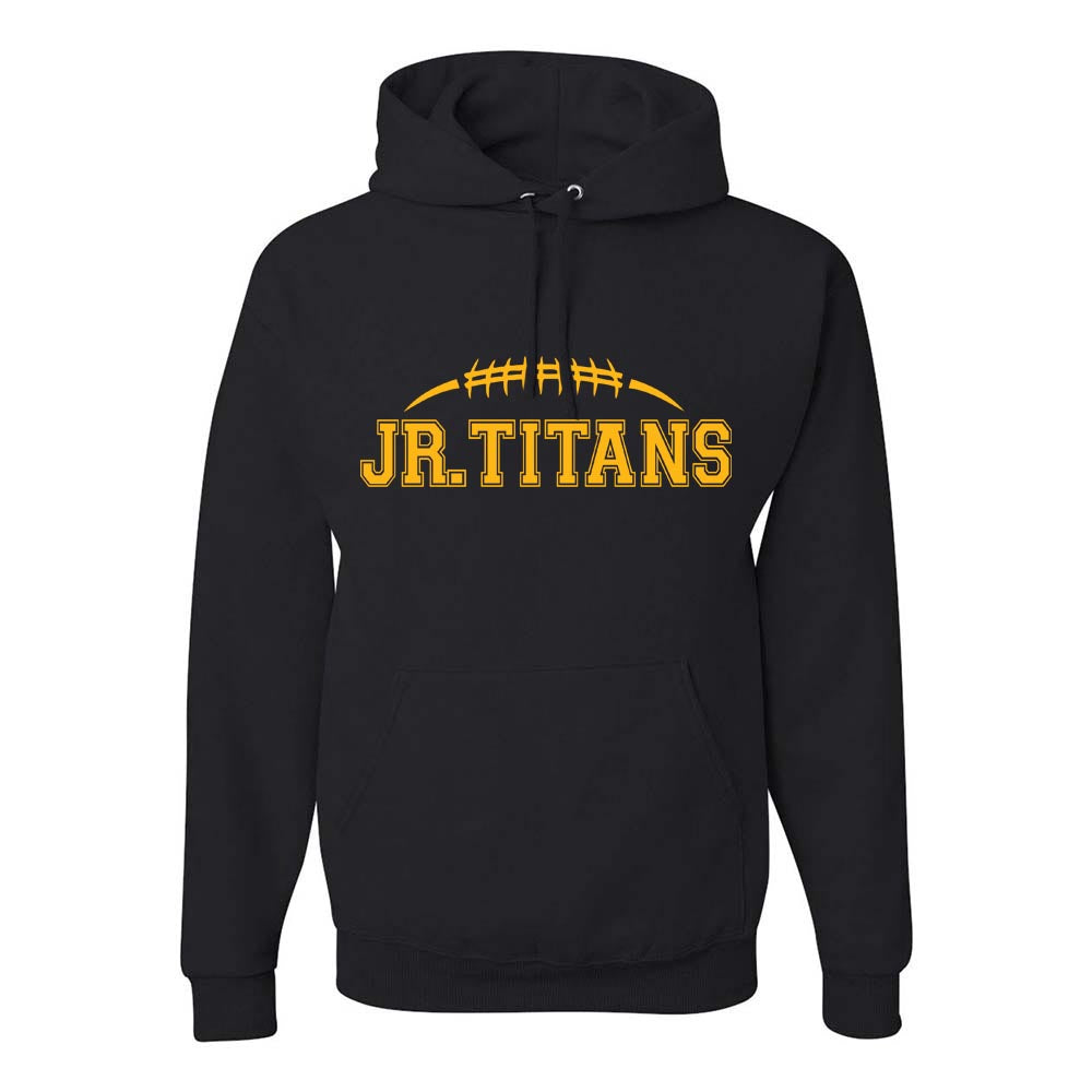 JR TITANS ARC HOODIE ~ JR TITANS FOOTBALL ~ youth & adult classic fit