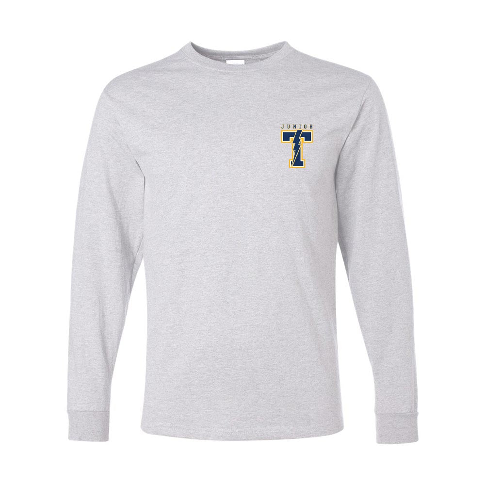 Jr T Lightning ~ Cotton Long Sleeve Dripower T-Shirt ~ Jr Titans Football