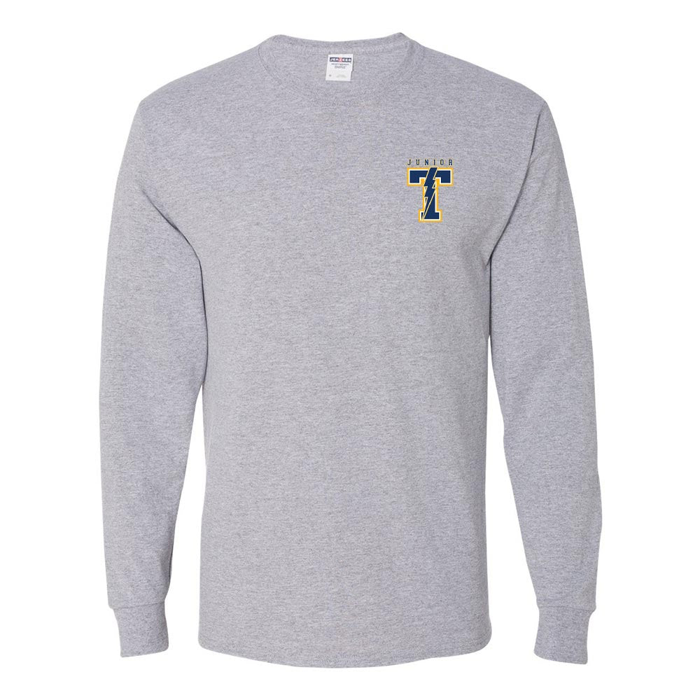 Jr T Lightning ~ Cotton Long Sleeve Dripower T-Shirt ~ Jr Titans Football