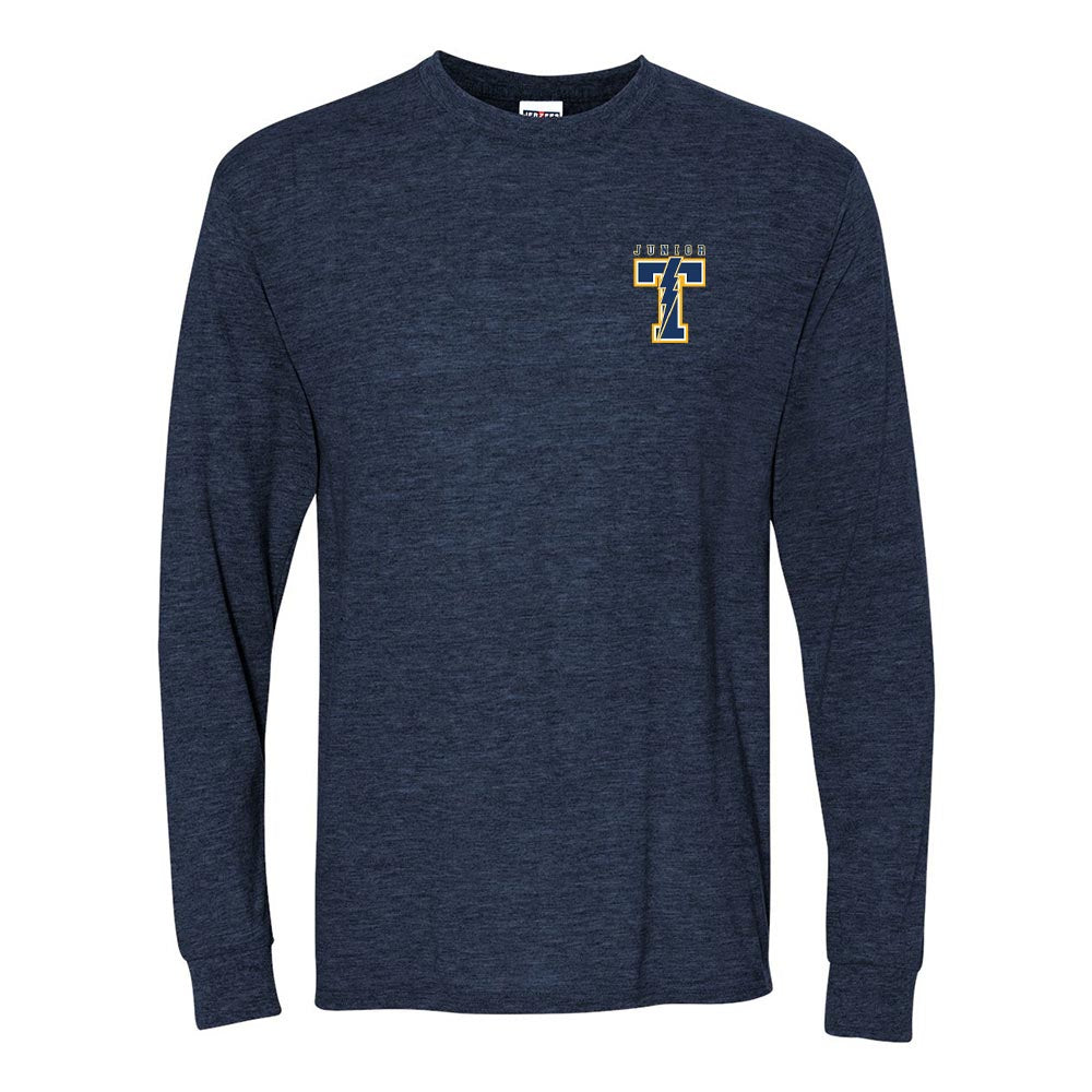 JR T LIGHTNING LONG SLEEVE DRIPOWER TEE ~ JR TITANS FOOTBALL ~ youth and adult ~ classic fit