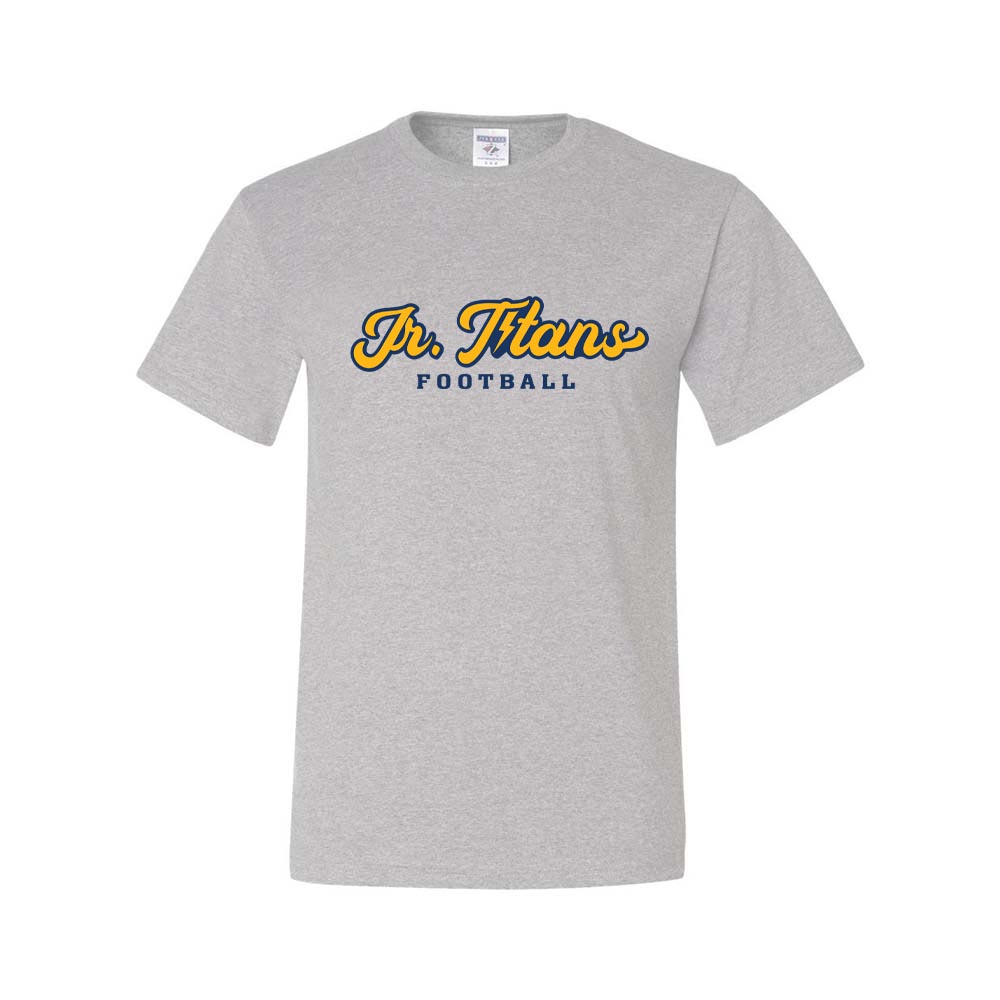 SCRIPT TITANS DRIPOWER TEE ~  JR TITANS FOOTBALL ~ youth & adult