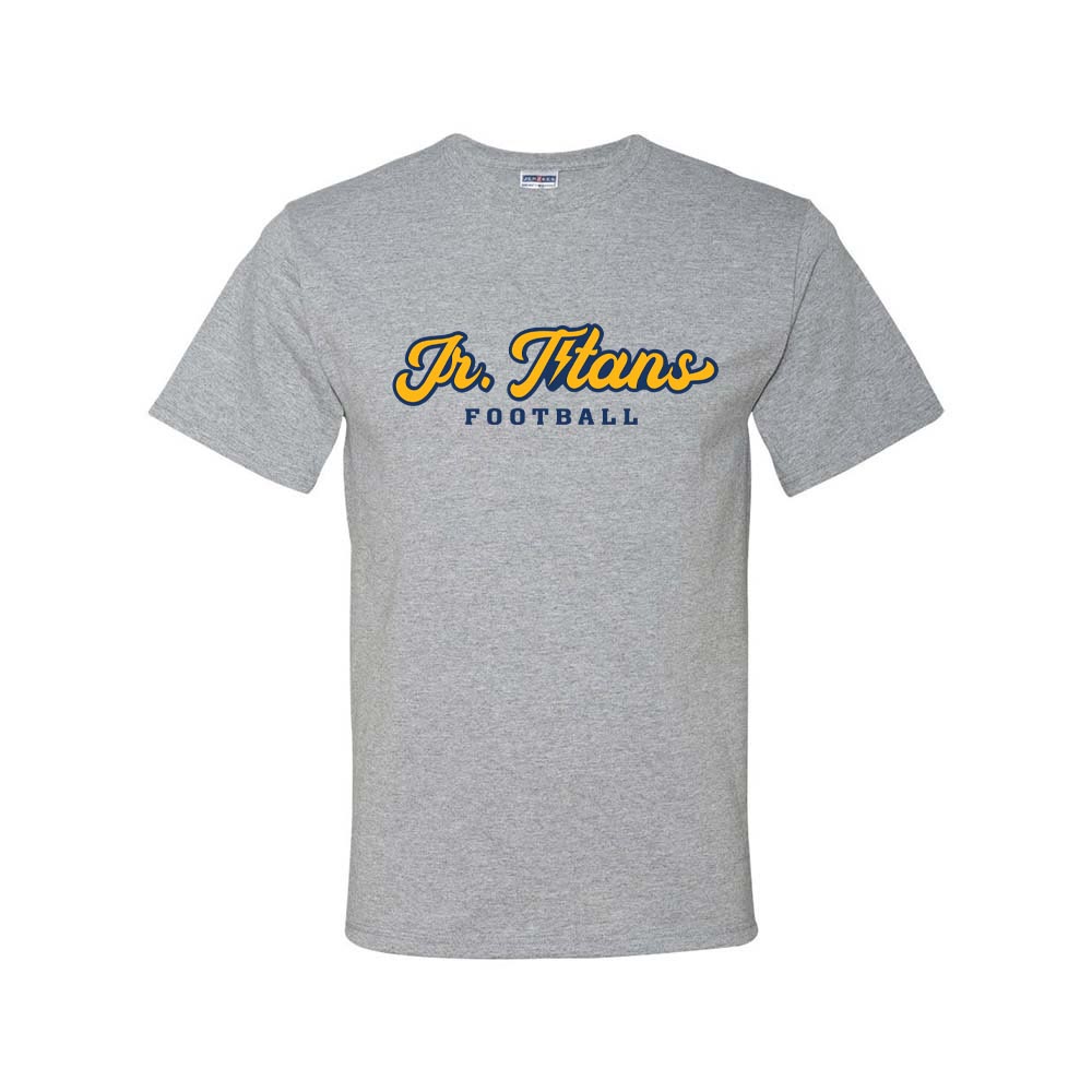 SCRIPT TITANS DRIPOWER TEE ~  JR TITANS FOOTBALL ~ youth & adult