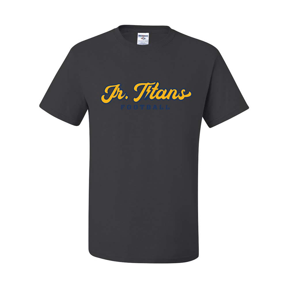 SCRIPT TITANS DRIPOWER TEE ~  JR TITANS FOOTBALL ~ youth & adult