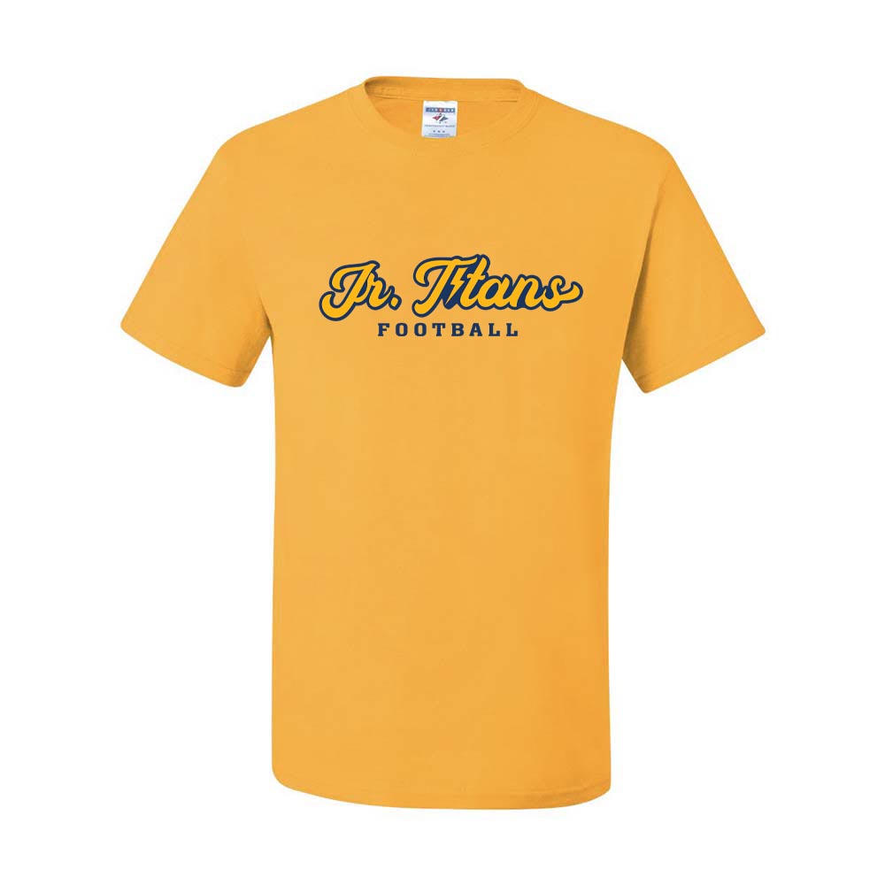 SCRIPT TITANS DRIPOWER TEE ~  JR TITANS FOOTBALL ~ youth & adult