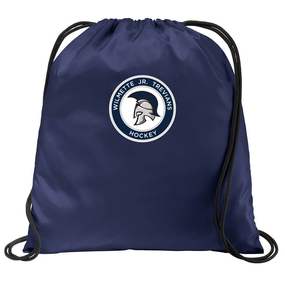 Drawstring Backpack ~ Wilmette Jr. Trevians Hockey