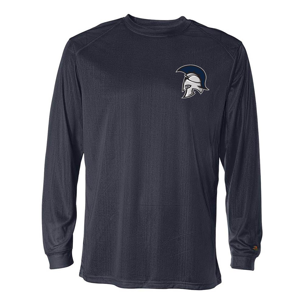 Logo Long Sleeve Performance Tee ~ Wilmette Jr. Trevians Hockey