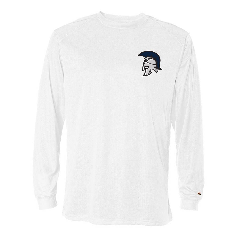 MASCOT LONG SLEEVE PERFORMANCE TEE ~ WILMETTE JR. TREVIANS HOCKEY ~ youth & adult ~ classic fit