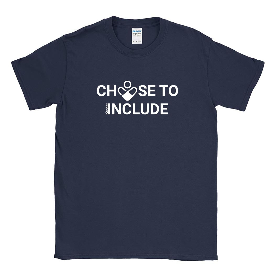 CHOOSE TO INCLUDE TEE ~ KESHET ~ youth & adult ~ classic unisex fit