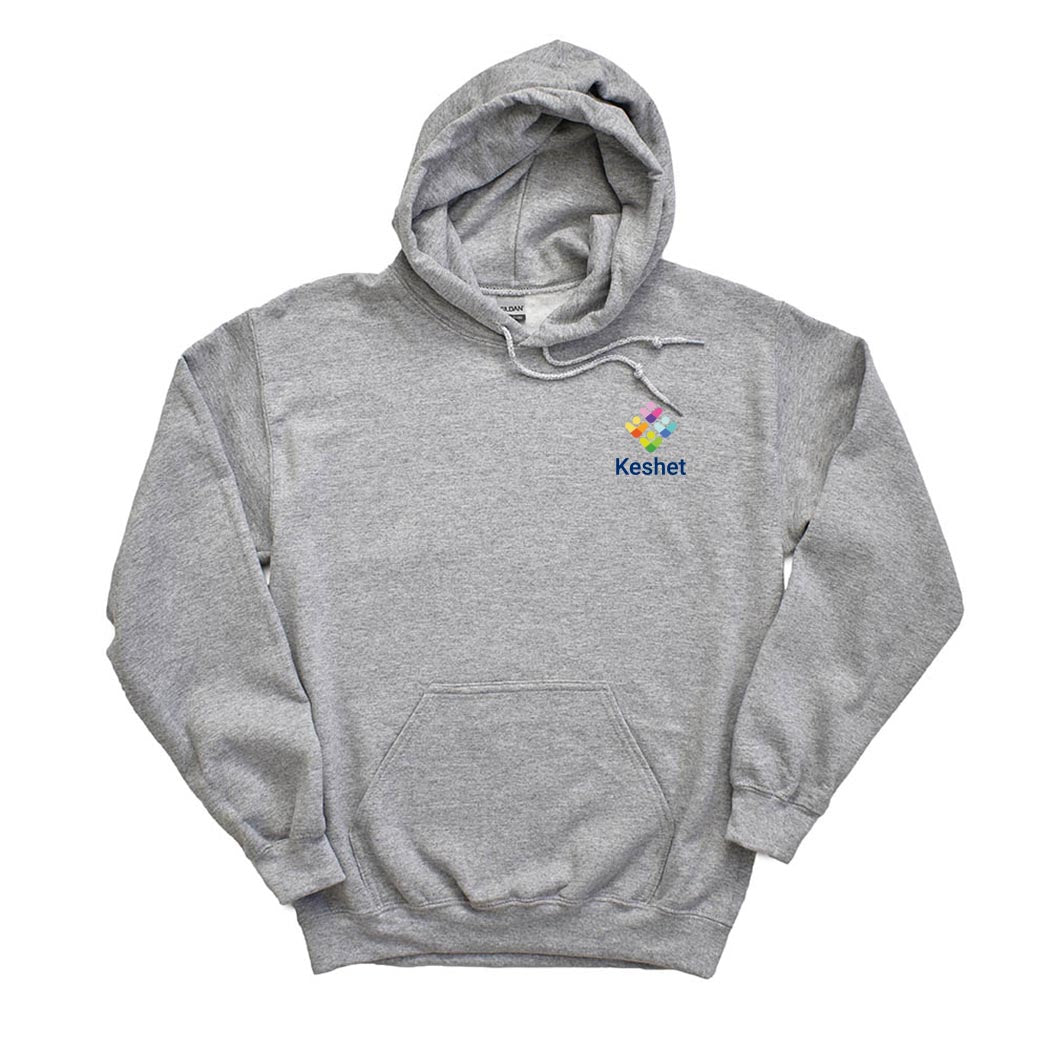 KESHET LOGO HOODIE ~ KESHET ~ youth & adult ~ classic unisex fit