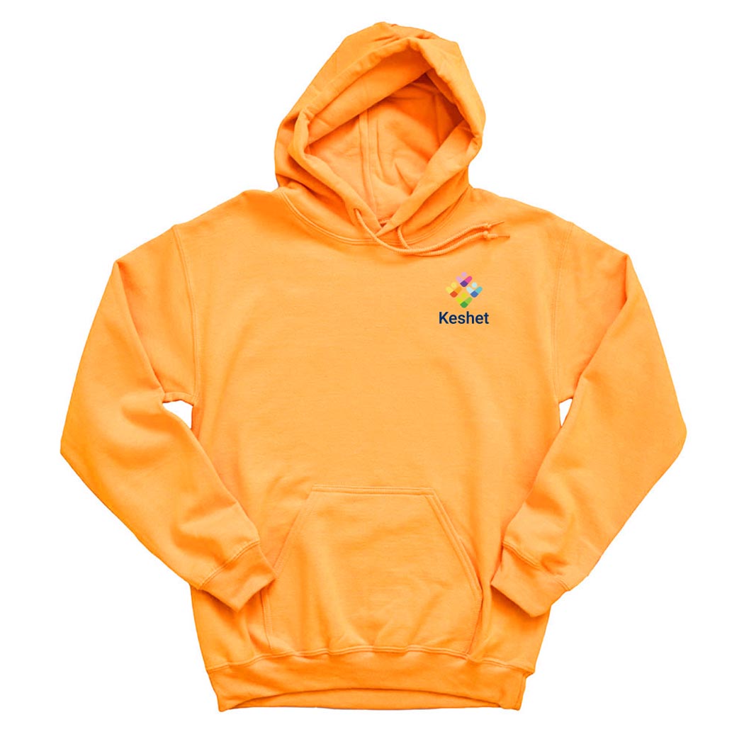 KESHET LOGO HOODIE ~ KESHET ~ youth & adult ~ classic unisex fit