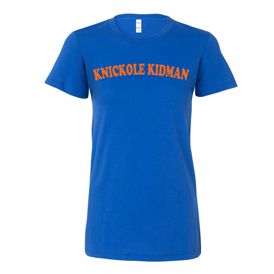Knicks TS Inspired - Knickelback, Stevie Knicks, Knickole Kidman ~ Women's Slim Fit Tee ~ humanKIND