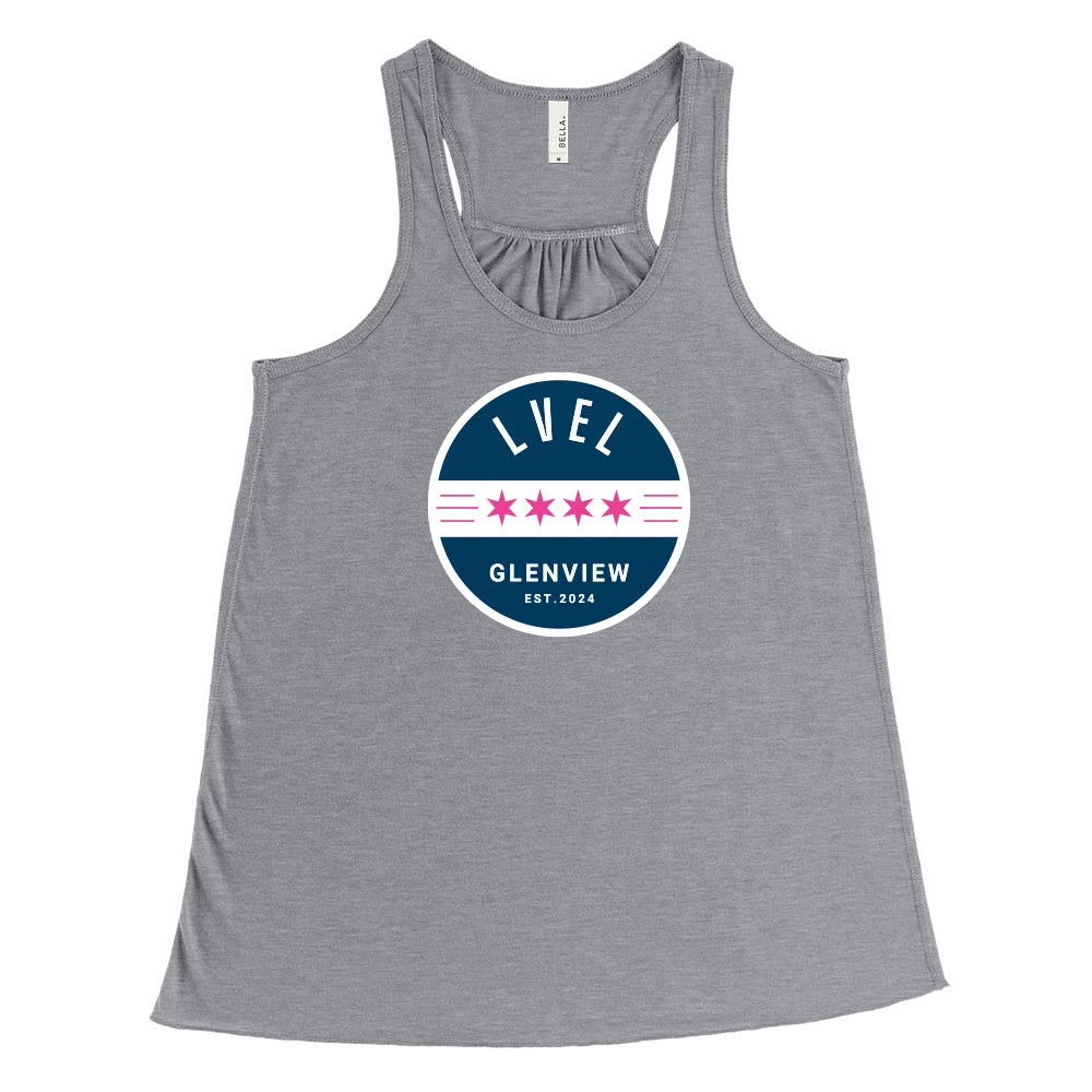 LOGO FLOWY TANK ~ LVEL ~ youth & women's ~ flowy fit