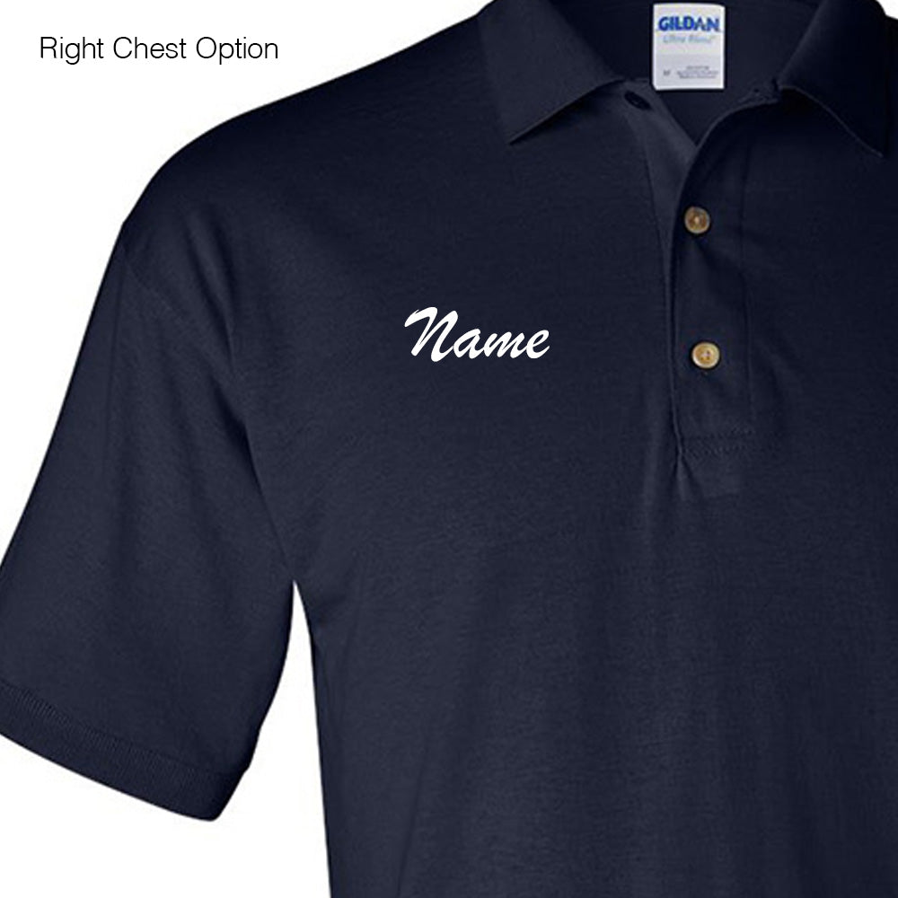 G Logo ~ 50/50 Polo ~  Glenview Patriots