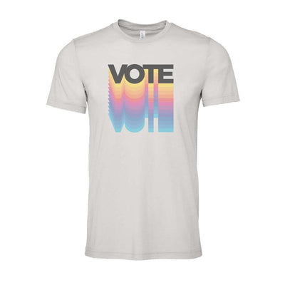 Vote Rainbow ~ Triblend T-Shirt ~ LWV of Wilmette