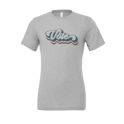 Vote Script ~ Triblend T-Shirt ~ LWV of Wilmette