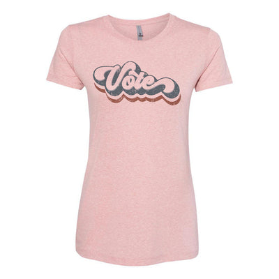 Vote Script ~ Triblend T-Shirt ~ LWV of Wilmette