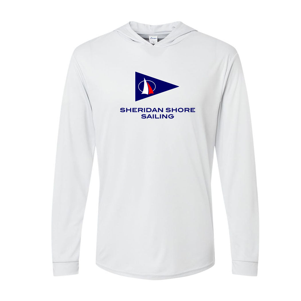 Hooded Performance Long Sleeve T-Shirt ~ Sheridan Shore Sailing