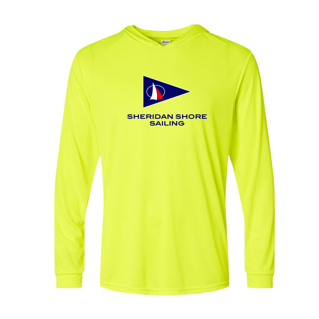 Hooded Performance Long Sleeve T-Shirt ~ Sheridan Shore Sailing