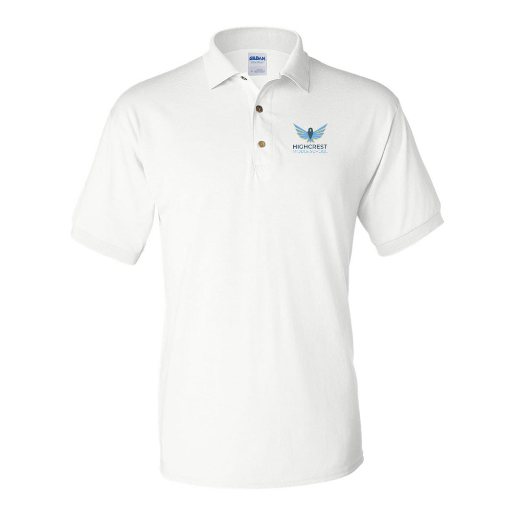 Logo Highcrest Middle School ~ 50/50 Polo ~ Highcrest Middle School