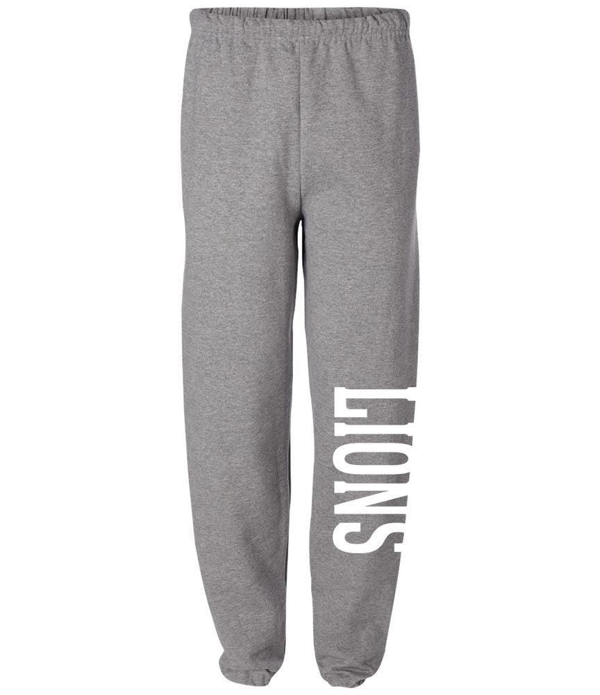 Lions Pants ~ Sweatpants ~ Lyon Elementary School