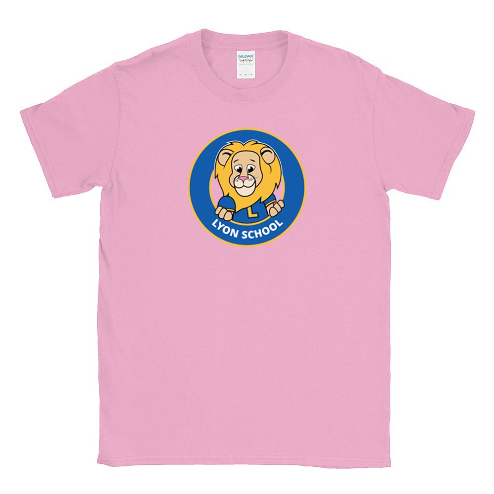 School Logo ~ Cotton T-Shirt ~ Lyon Elementary School