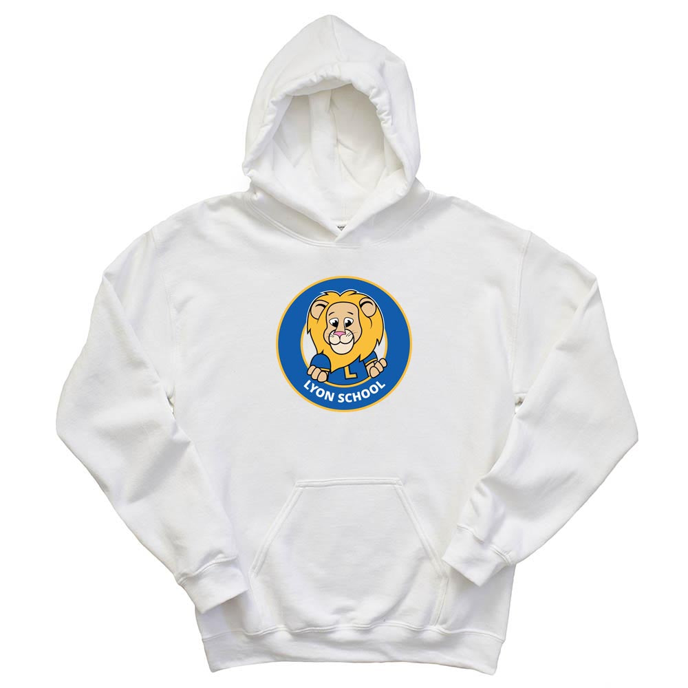 LYON LOGO HOODIE ~ LYON ELEMENTARY SCHOOL ~ youth & adult ~ classic unisex fit