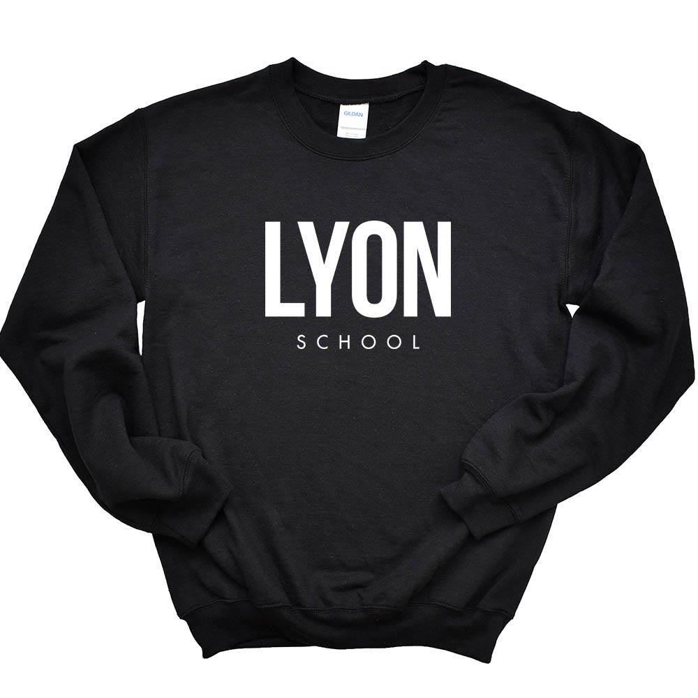 MODERN SWEATSHIRT ~ LYON ELEMENTARY SCHOOL ~ youth & adult ~ classic unisex fit