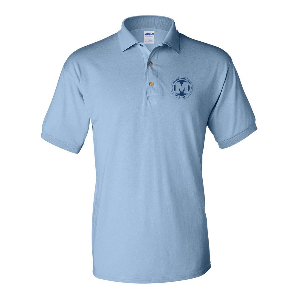 M Badge ~ 50/50 Polo ~ McKenzie Elementary