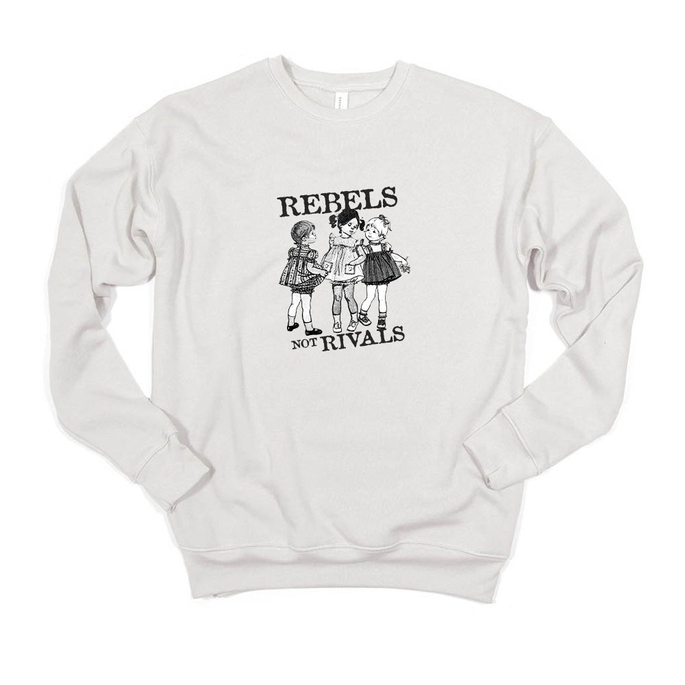 Rebels Not Rivals ~ Drop Shoulder Crewneck Sweatshirt ~ humanKIND