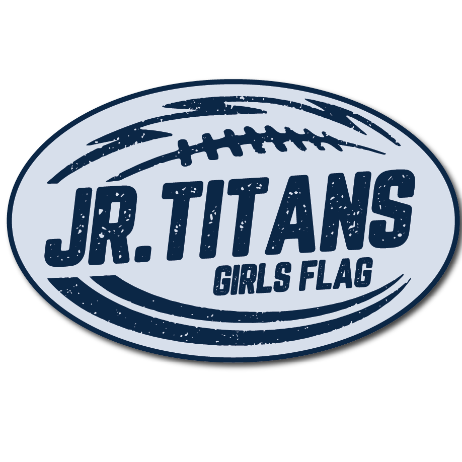 JR TITANS GIRLS FLAG MAGNET