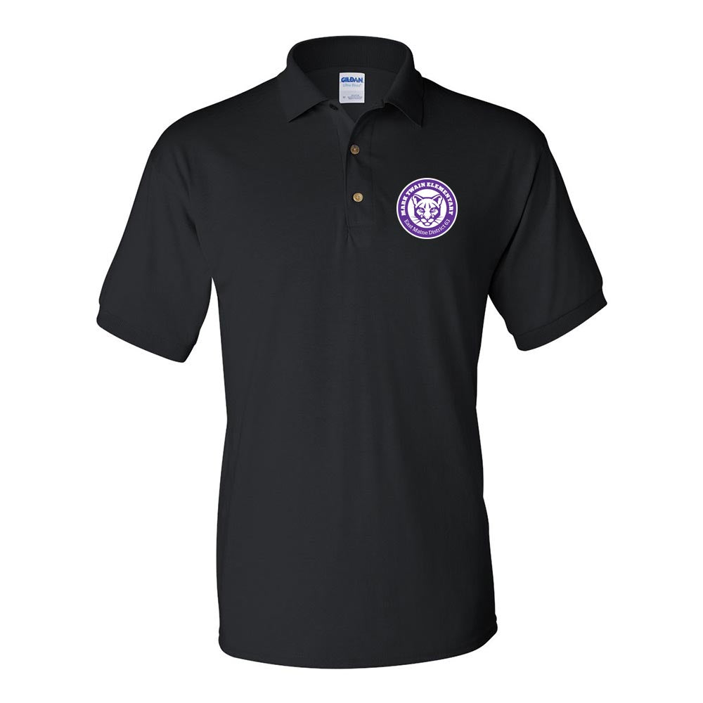Logo 50/50 Polo ~ Mark Twain Elementary School