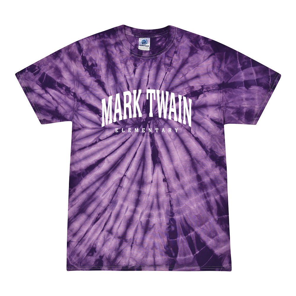 Extended Arc ~ Tie Dye T-Shirt ~ Mark Twain Elementary School