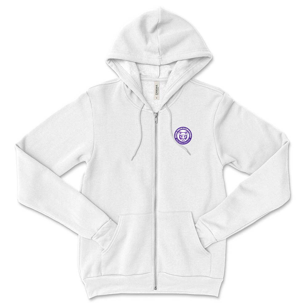 Logo ~ Zip Hoodie ~ Mark Twain Elementary School