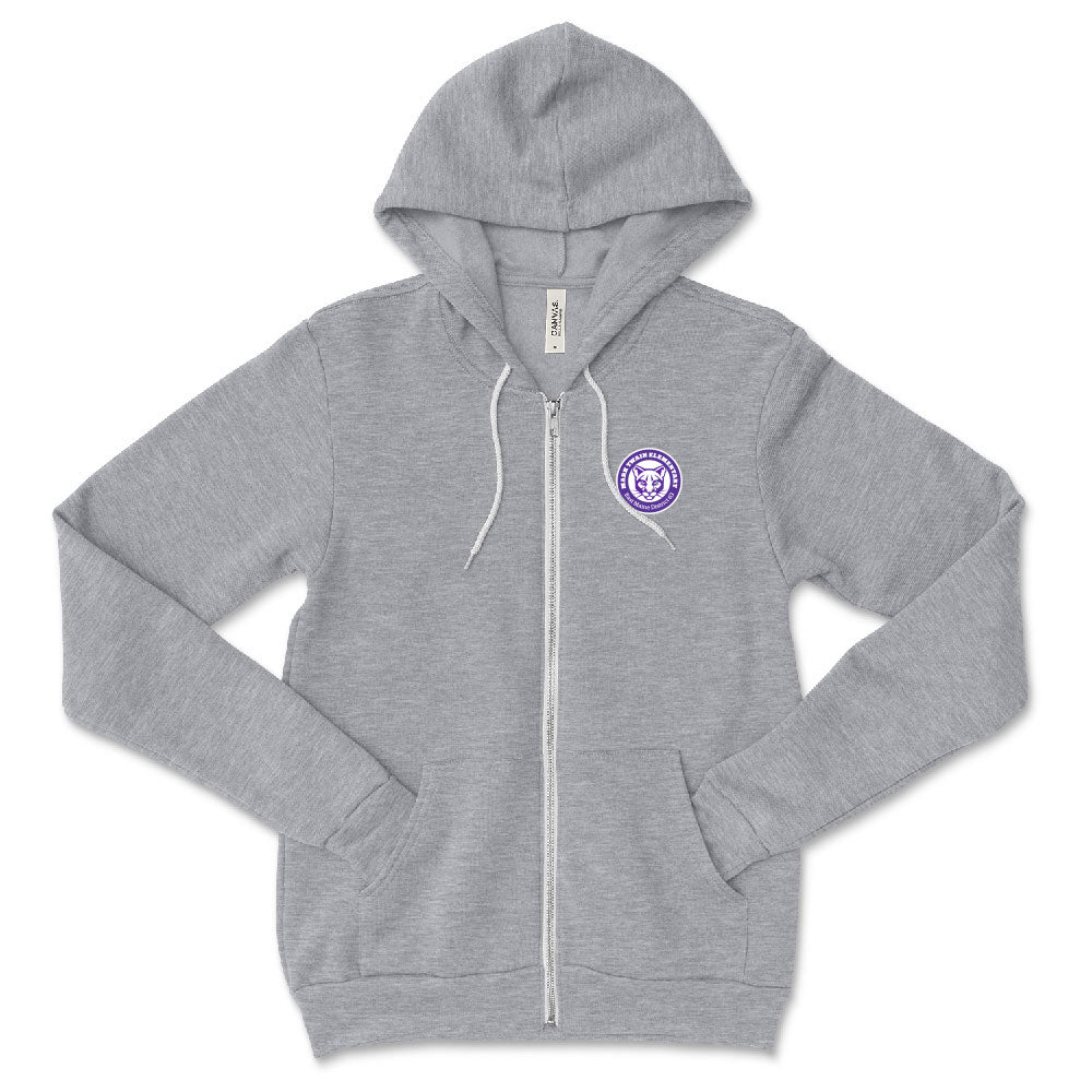 Logo ~ Zip Hoodie ~ Mark Twain Elementary School