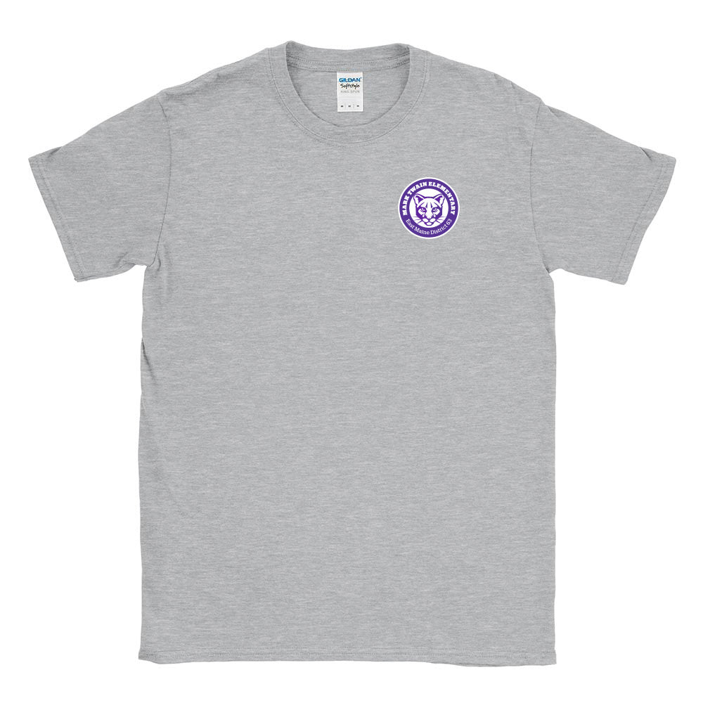 Logo Cotton ~ Cotton T-Shirt ~ Mark Twain Elementary School