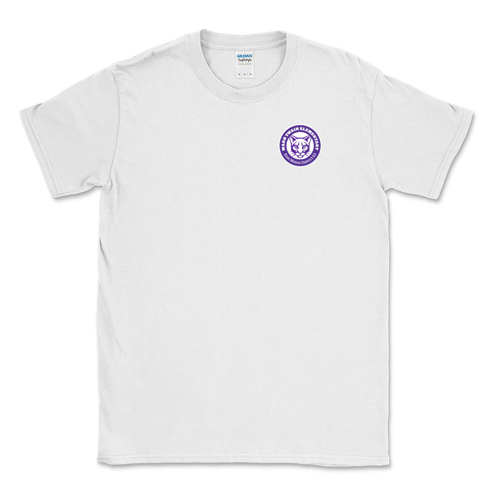 Logo Cotton ~ Cotton T-Shirt ~ Mark Twain Elementary School