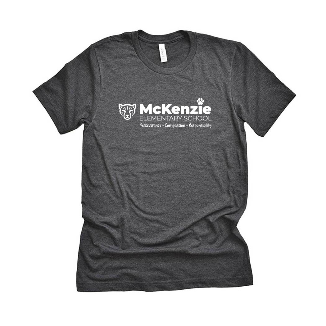 Bold McKenzie ~ Jersey T-Shirt ~ McKenzie Elementary School