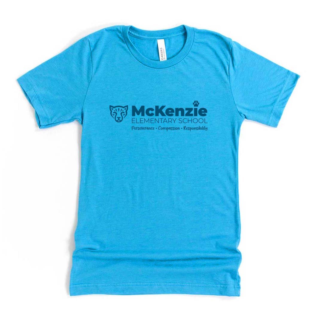 Bold McKenzie ~ Jersey T-Shirt ~ McKenzie Elementary School